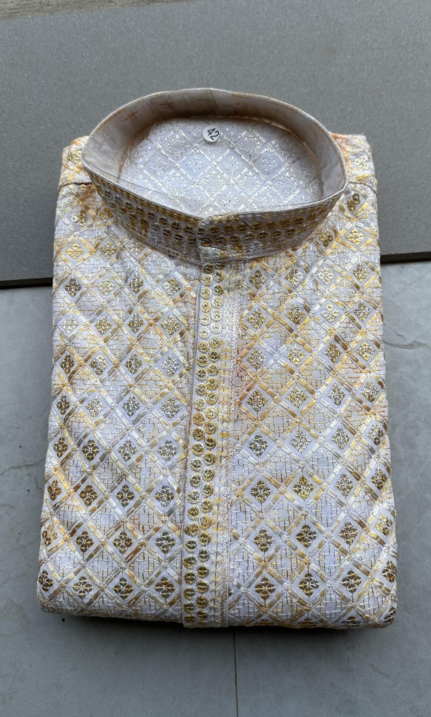 Glam and Glitter Sequience Embroidery Regular Fit Kurta