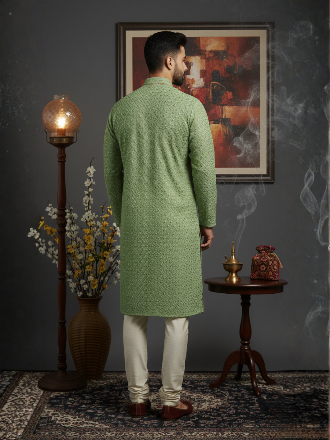 Carnival Class of Sequience Embroidery Regular fit Kurta