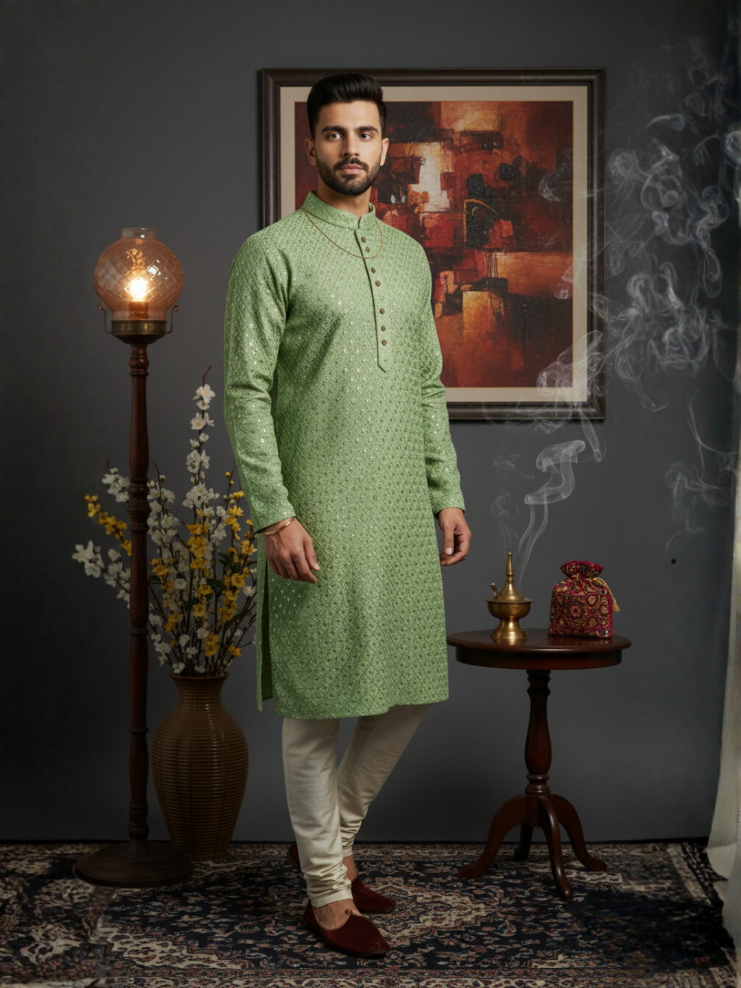 Carnival Class of Sequience Embroidery Regular fit Kurta