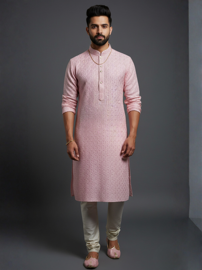 Carnival Class of Sequience Embroidery Regular fit Kurta