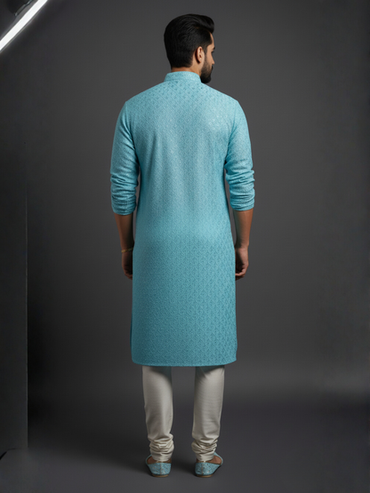 Carnival Class of Sequience Embroidery Regular fit Kurta