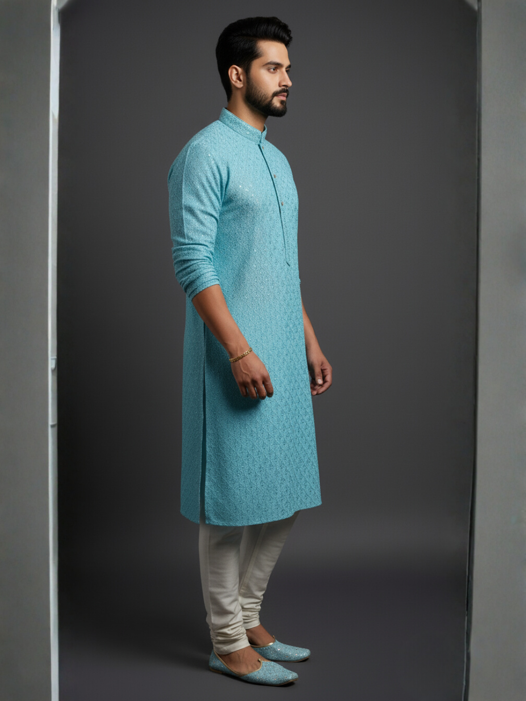 Carnival Class of Sequience Embroidery Regular fit Kurta