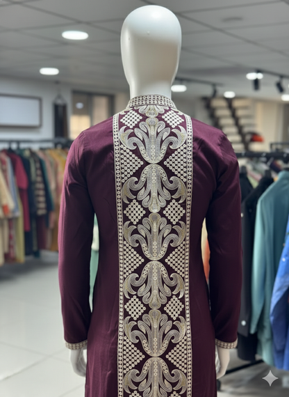 The Burgundy Resham Edit