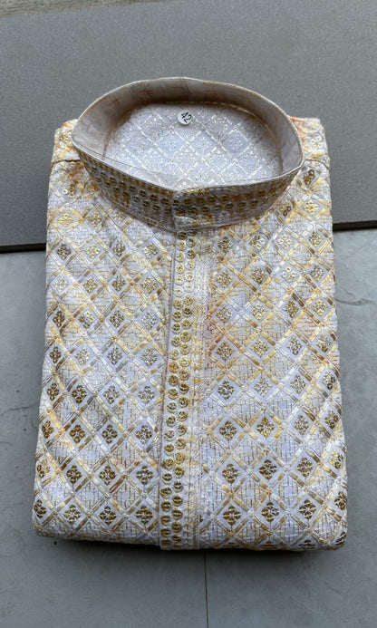 Glam and Glitter Sequience Embroidery Regular Fit Kurta