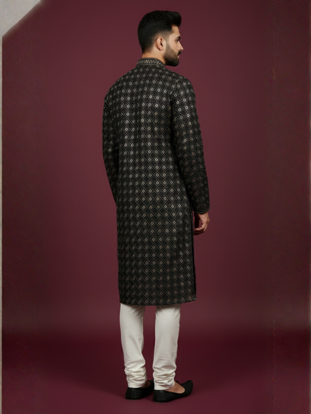 Glam and Glitter Sequience Embroidery Regular Fit Kurta